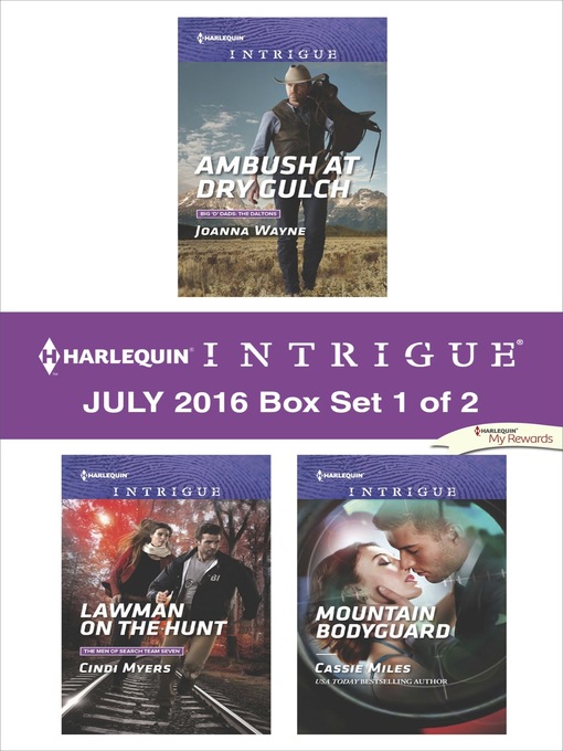Title details for Harlequin Intrigue July 2016, Box Set 1 of 2 by Joanna Wayne - Available